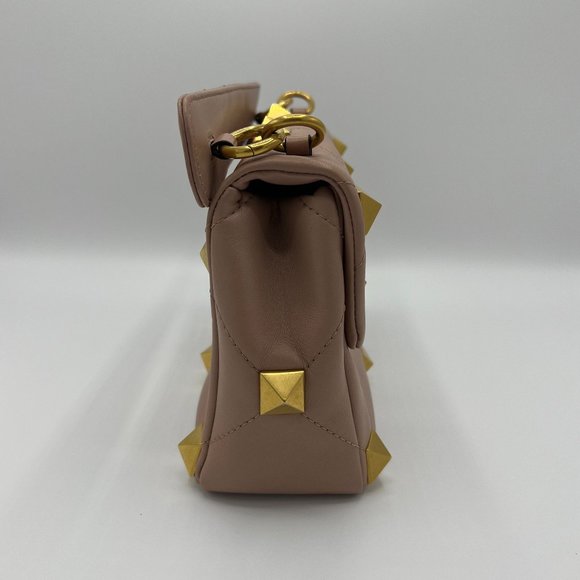 Valentino Medium Roman Stud Shoulder Bag - Picture 3 of 14